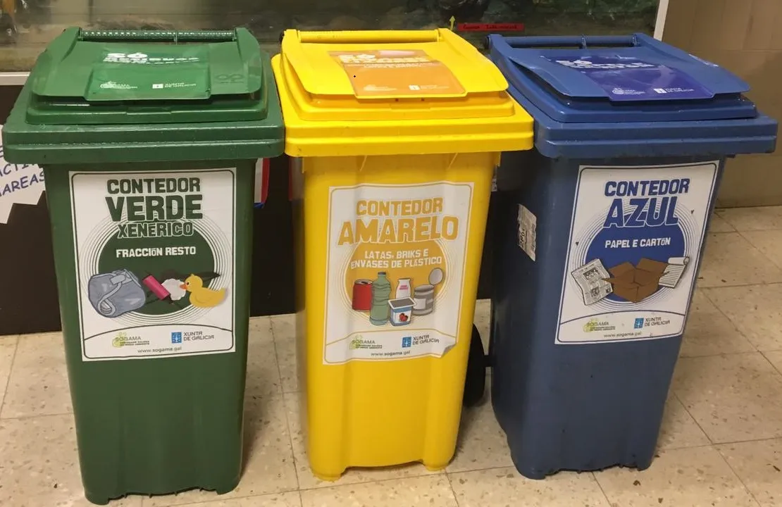 Más de un centenar de islas de reciclaje de Sogama se encuentran operando en centros educativos