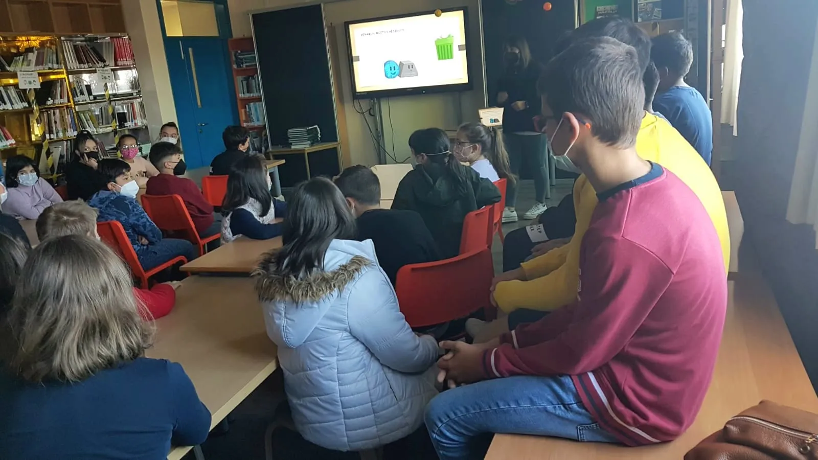 Sogama inicia en Vimianzo el programa de sesiones formativas en centros escolares