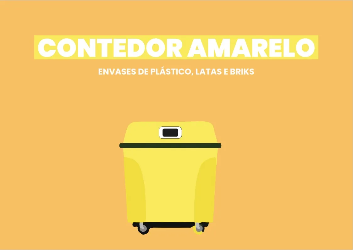 Contedor amarelo