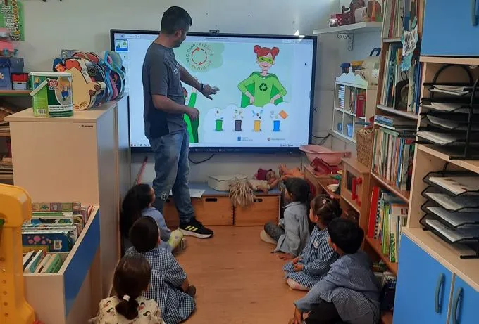 Momento da sesión formativa