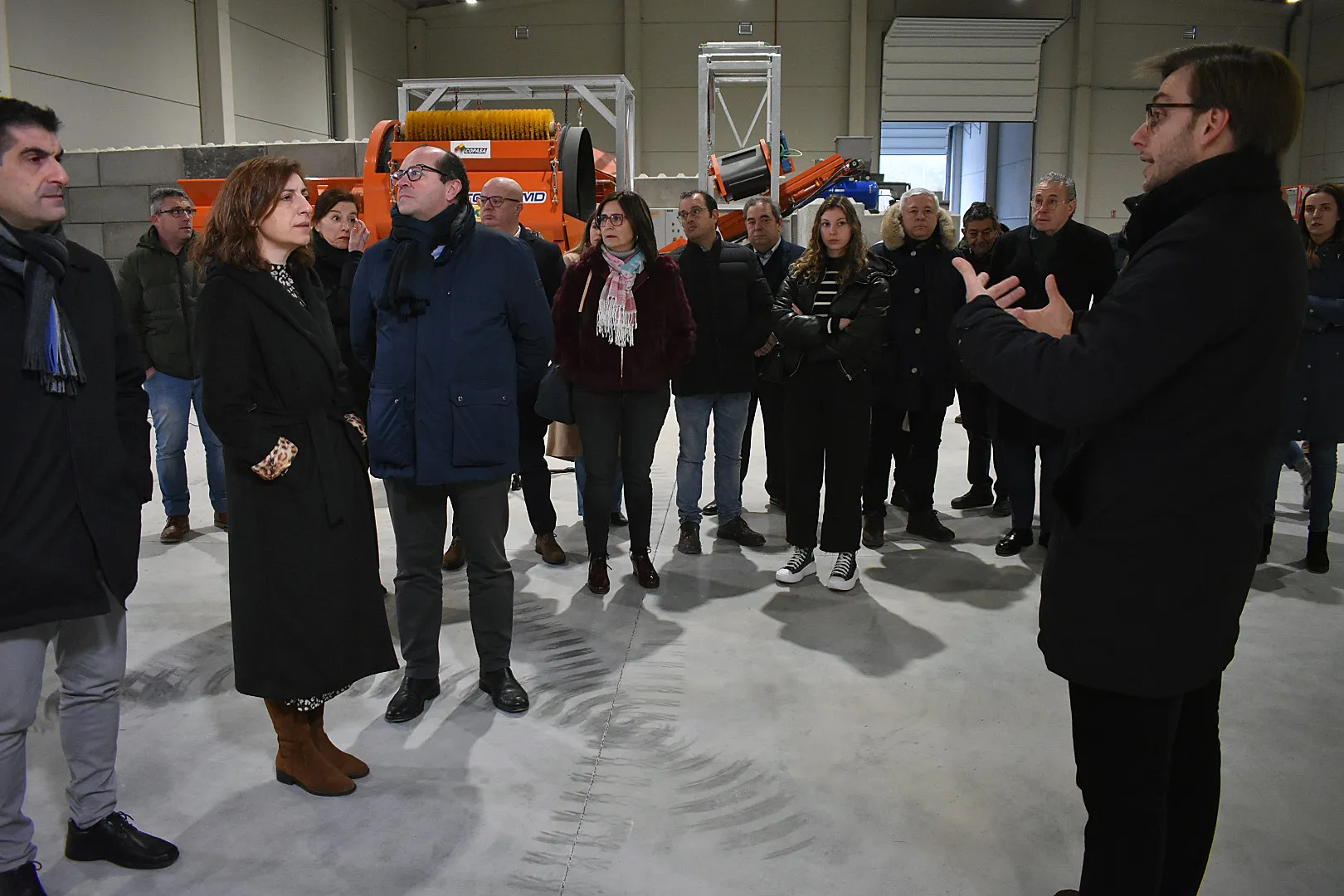 Visita guiada á planta de biorresiduos de Verín