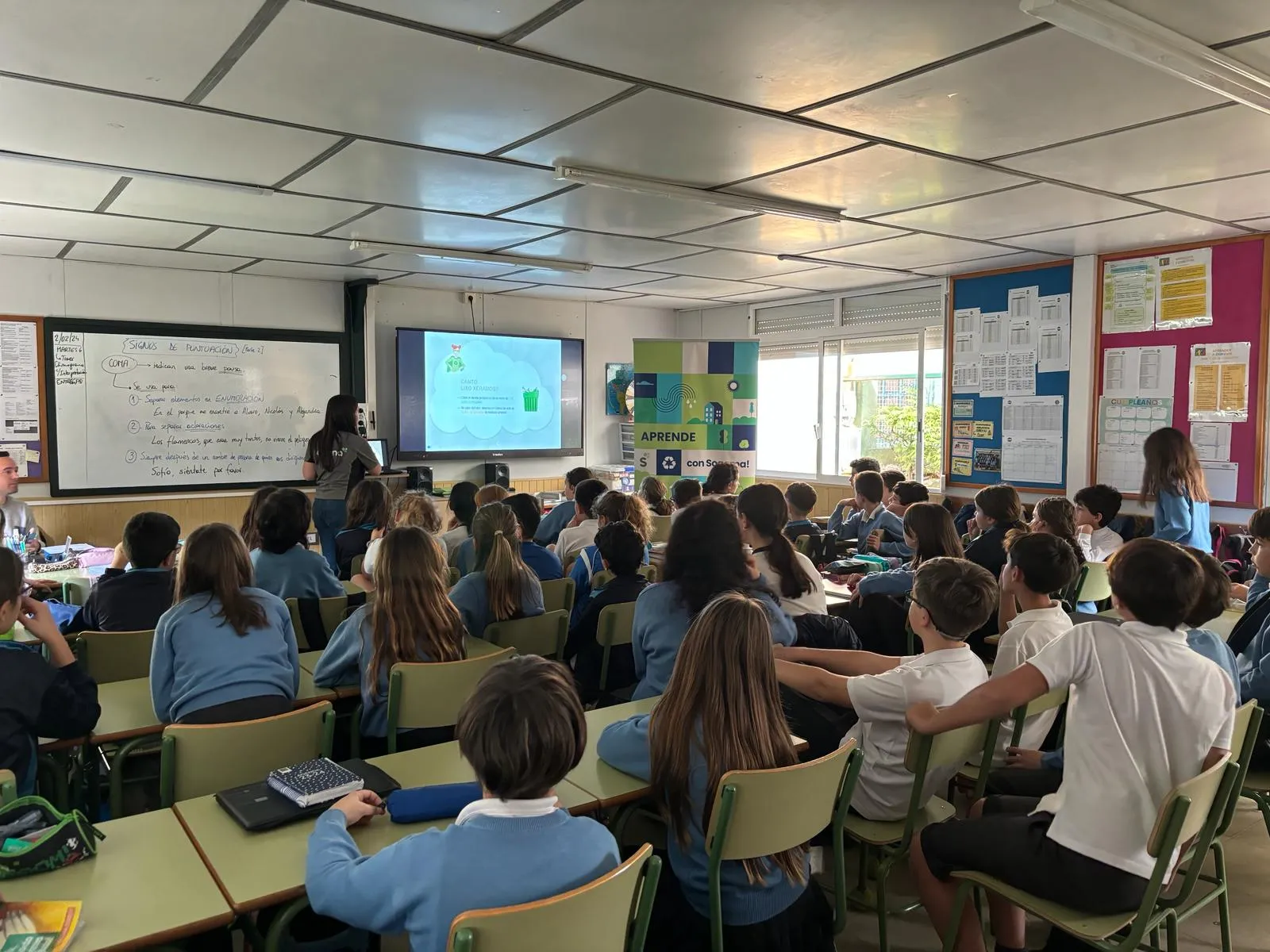 Formación a escolares de Nigrán