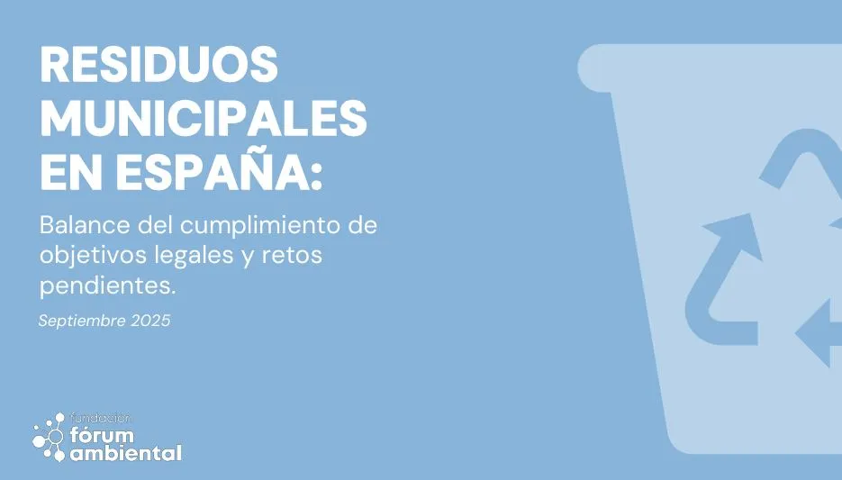 Imagen informe Fundación Fórum Ambiental