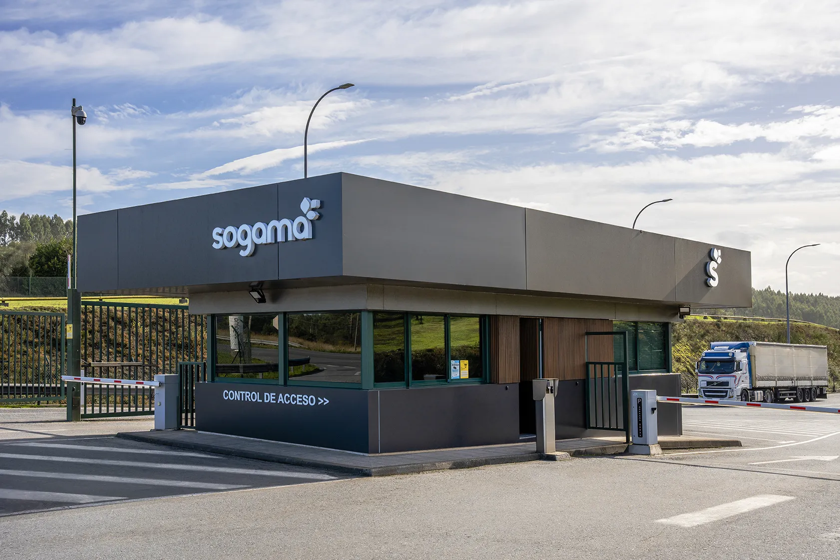 Control de accesos_Complejo Medioambiental de Sogama en Cerceda