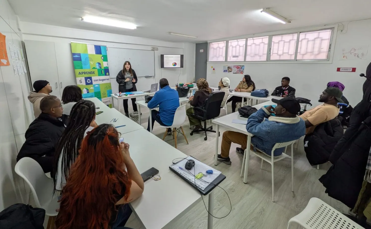 Momento de la sesión formativa