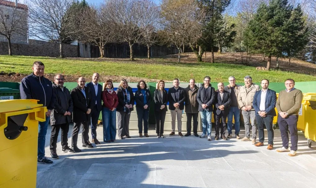 Imagen del acto en Brión (A Coruña)