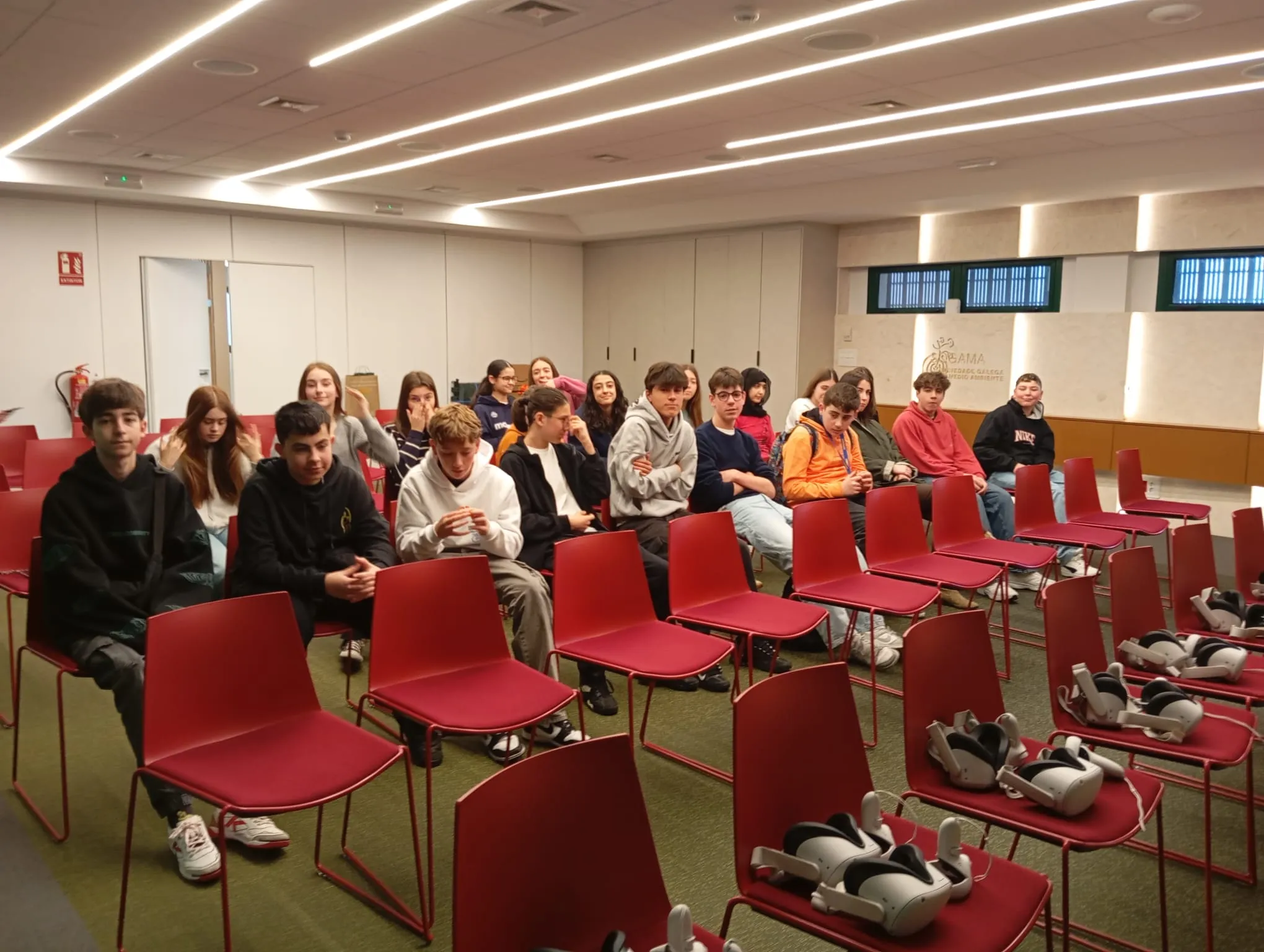 Durante la sesión formativa