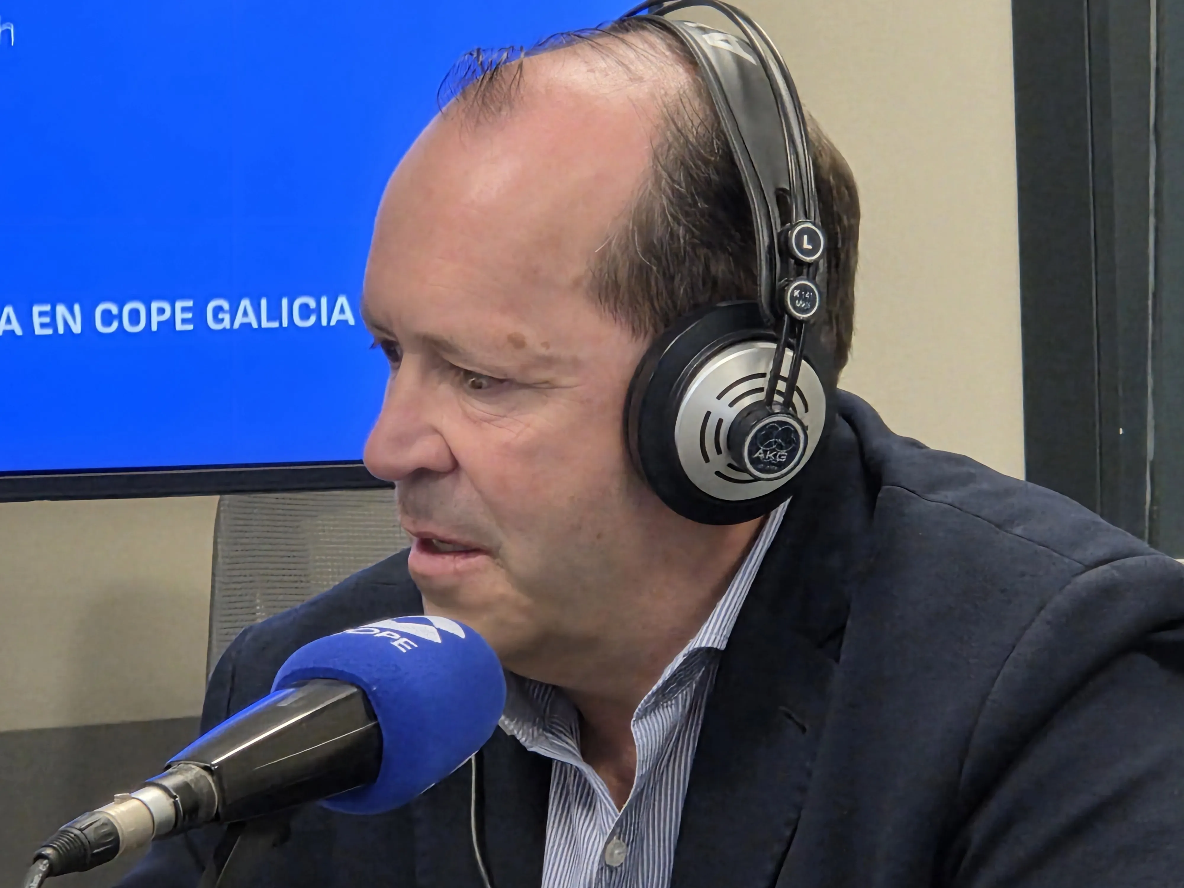 Javier Domínguez en entrevista Cope Galicia
