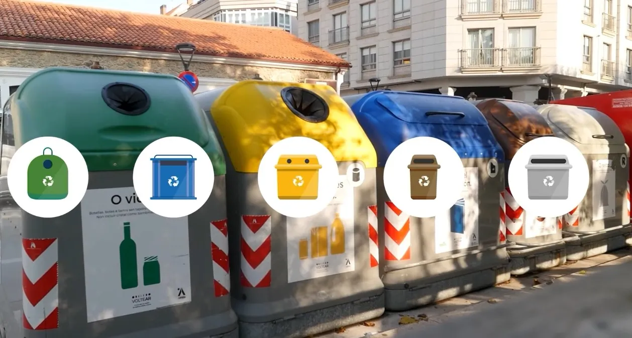 Contenedores de recogida selectiva