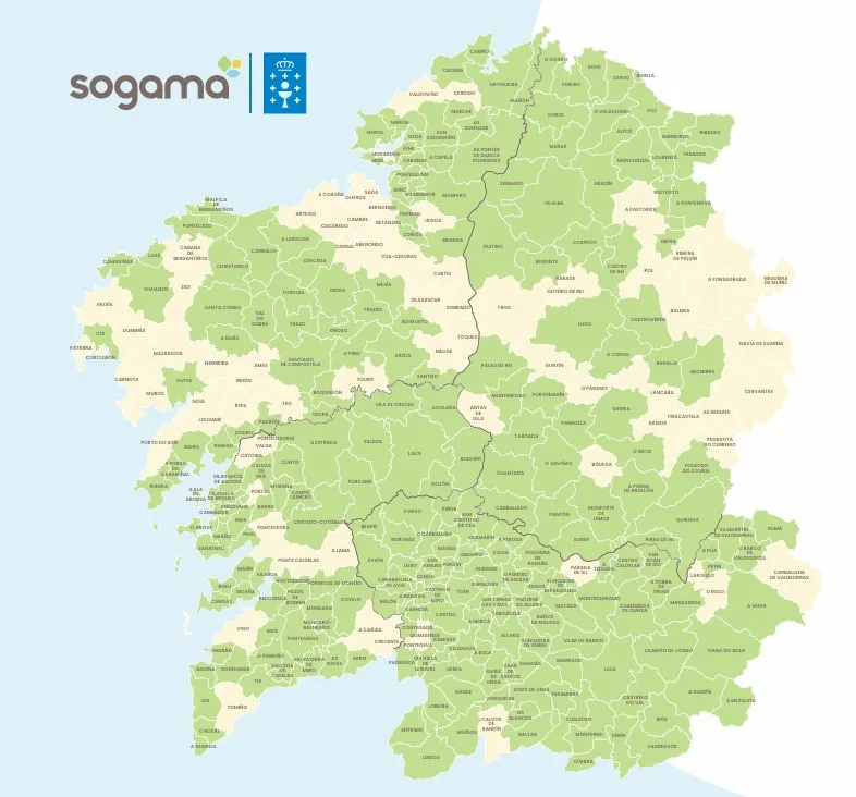 Mapa ayuntamientos adscritos