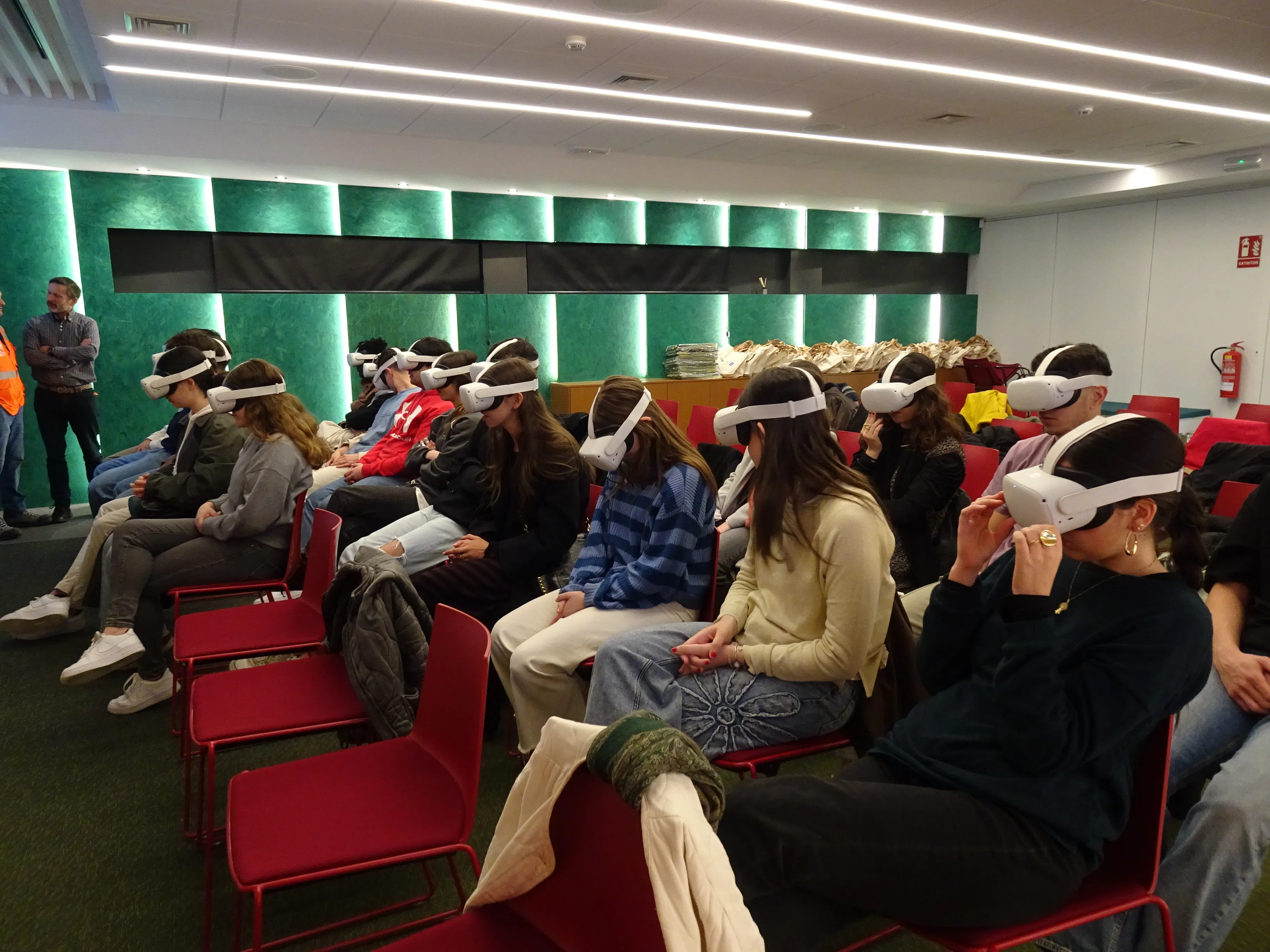 Visita con realidad virtual
