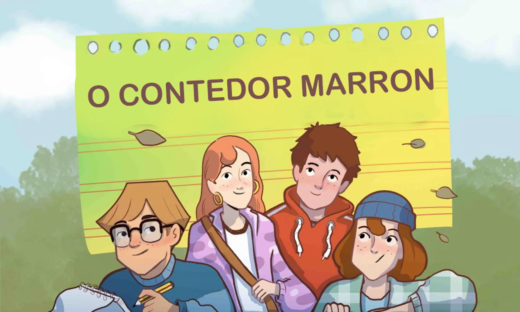 Caderno Verde_Contenedor marrón