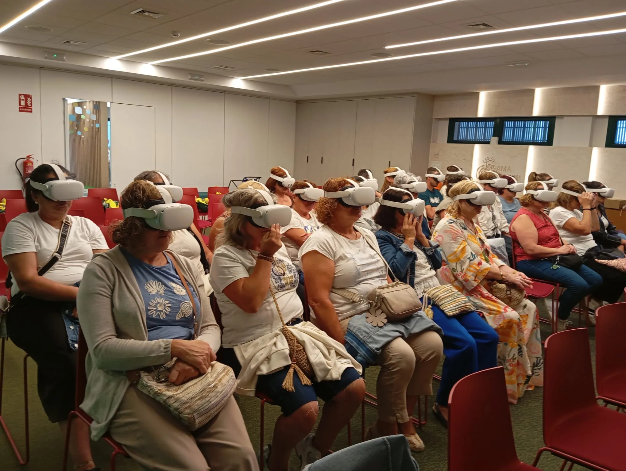Visita con realidad virtual
