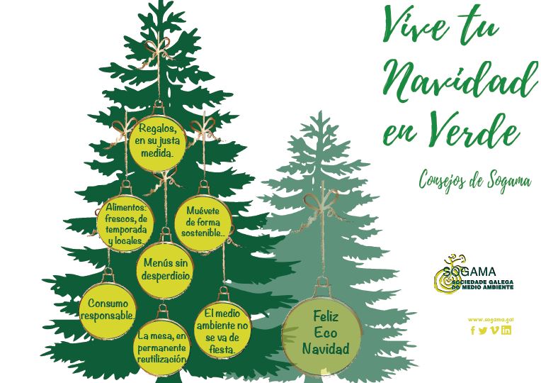 Consejos Sogama para una Navidad Verde